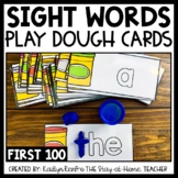 First 100 Sight Words Play Dough Cards