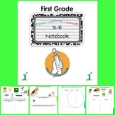 First (1st) Grade Science Notebook ENGLISH