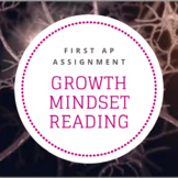 First AP Assignment | Growth Mindset Reading