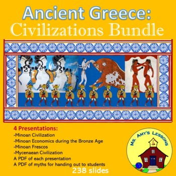 Preview of Ancient Greece: THE MINOAN AND MYCENAEAN CIVILIZATIONS Bundle