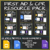 First Aid & CPR Resource Pack - Lessons, Virtual Labs, Sce