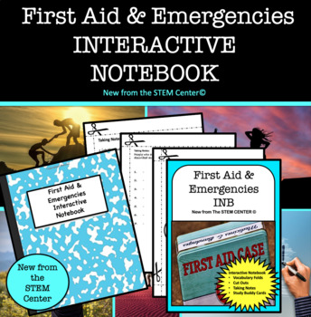 Preview of First Aid & Emergencies in Health Interactive Notebook