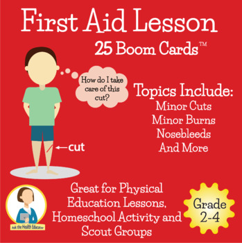 Preview of First Aid Unit/ First Aid Activity and Lesson/ Safety Unit