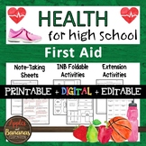First Aid - Interactive Note-Taking Materials
