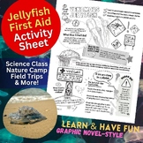 First Aid - Jellyfish Stings (Coloring + Facts)