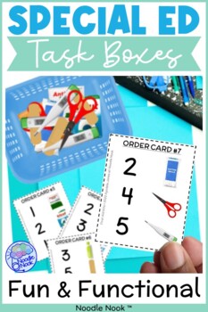 Simple DIY Task Box in Special Education for Assembly Skills - Autism  Classroom Resources