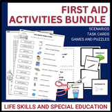 First Aid Lesson Bundle for Life Skills and Transition Act