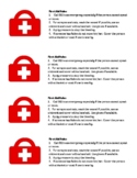First Aid Rules Printable For Personal First Aid Kits