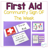 First Aid Sign - Community Sign Of The Week - Language Bas