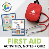 First Aid Unit: Emergencies-Sprains, Breaks, Burns, Hypothermia- Health |  PE