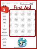 First Aid Word Search Puzzle