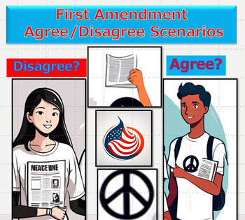 Preview of First Amendment Agree/Disagree Scenarios