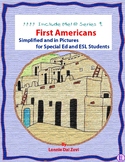 First Americans Unit in Pictures for Special Ed, ESL and E