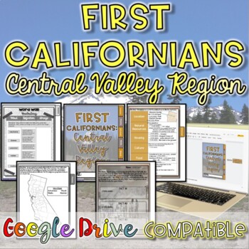 Preview of First Californians-Central Valley Region - Digital and Paper