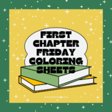 First Chapter Friday Coloring Sheets Bundle