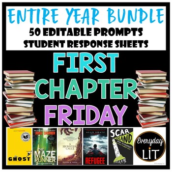 Preview of First Chapter Friday (Entire Year Bundle)