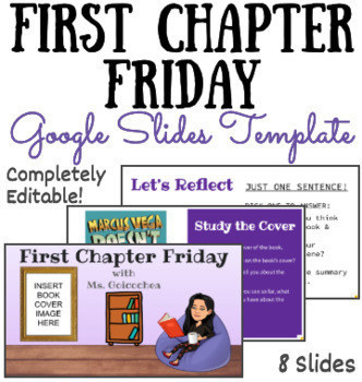 Preview of First Chapter Friday Google Slides Template