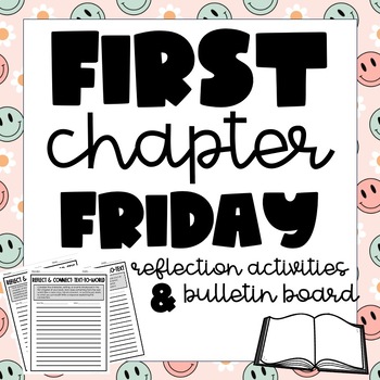 Preview of First Chapter Friday- Reflection Activities & Bulletin Board