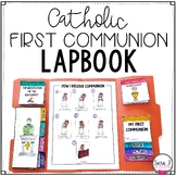 First Communion Lapbook Catholic Eucharist parts of mass