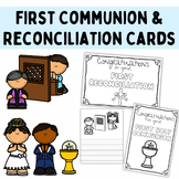 First Communion & Reconciliation Cards - Sacraments - Catholic