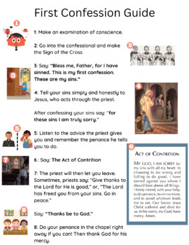 Preview of First Confession Guide