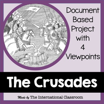 Preview of The Crusades : Document - Based Project Assignment