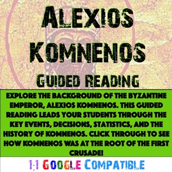 Preview of First Crusade - Alexios Komnenos Reading!