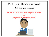 First Day Accounting Activities! (Future Accountant)