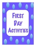 First Day Speaking Activities