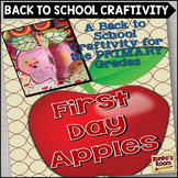 Back to School Apple Craft for Primary Grades
