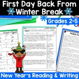 First Day Back From Winter Break Reading Writing Worksheet