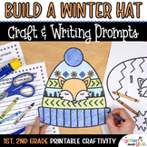 First Day Back from Winter Break Snow Hat Craft, Template,