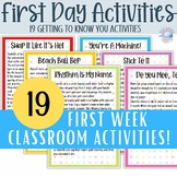 First Day Classroom Ice Breaker Activities