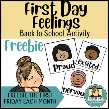 Preview of First Day Jitters Back to School Graphing Activity | SEL | FREEBIE