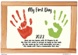 First Day Handprint