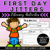 First Day Jitters Back to School Activities