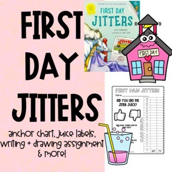 Preview of First Day Jitters Activities
