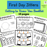 First Day Jitters | Back to School Booklet | Icebreaker