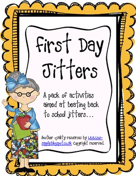 https://www.teacherspayteachers.com/Product/First-Day-Jitters-Bumper-Back-to-School-Activity-Pack-303727