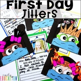 First Day Jitters Craft Activity Worksheet Vocabulary Book