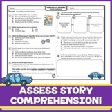 First Day Jitters! ELA Reading Comprehension Activity/Worksheet