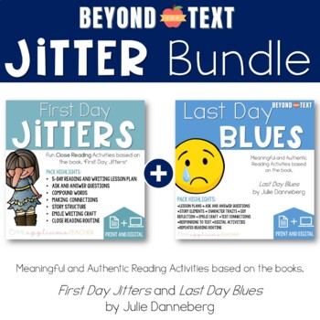 Preview of First Day Jitters Last Day Blues BUNDLE