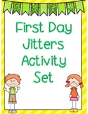 First Day Jitters Printable and Digital Activity Set  - Di
