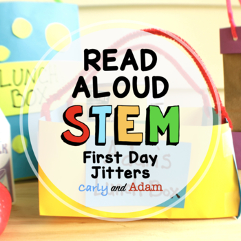 Preview of First Day Jitters Back to School READ ALOUD STEM™ Activity