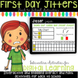First Day Jitters l Digital and Printable l Back to School