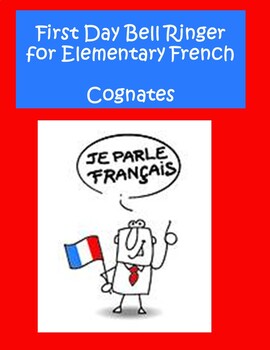 Preview of First Day Materials for Elementary French BUNDLE