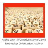 First Day Name Activity for In Person and Online | Alpha Links