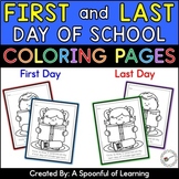 First and Last Day of School Coloring Pages