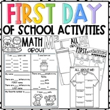 First Day Of School Activities | First Week of School | Be