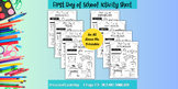 First Day Of School Activity Coloring Page, All About Me